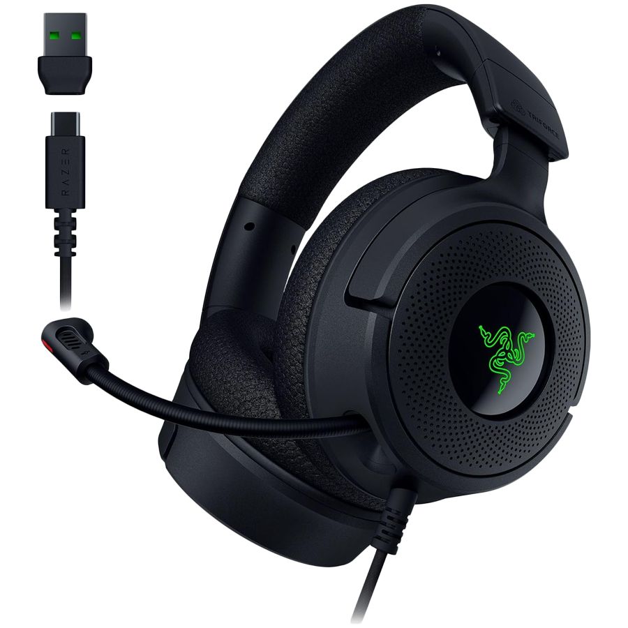 Headphone with microphone Razer  Razer Kraken V4 X - Wired Gaming Headset